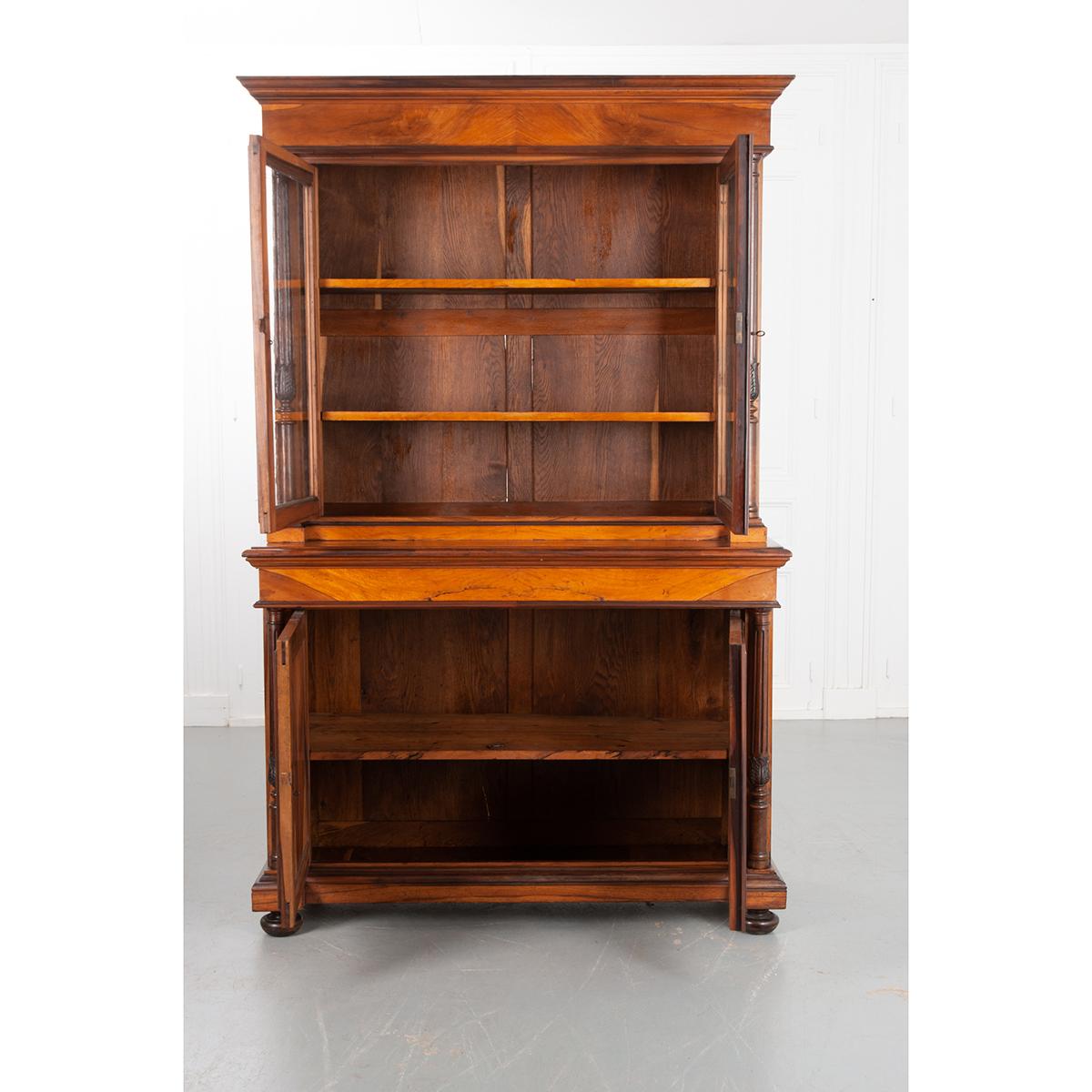 French 19th Century Rosewood Buffet a Deux Corps 2