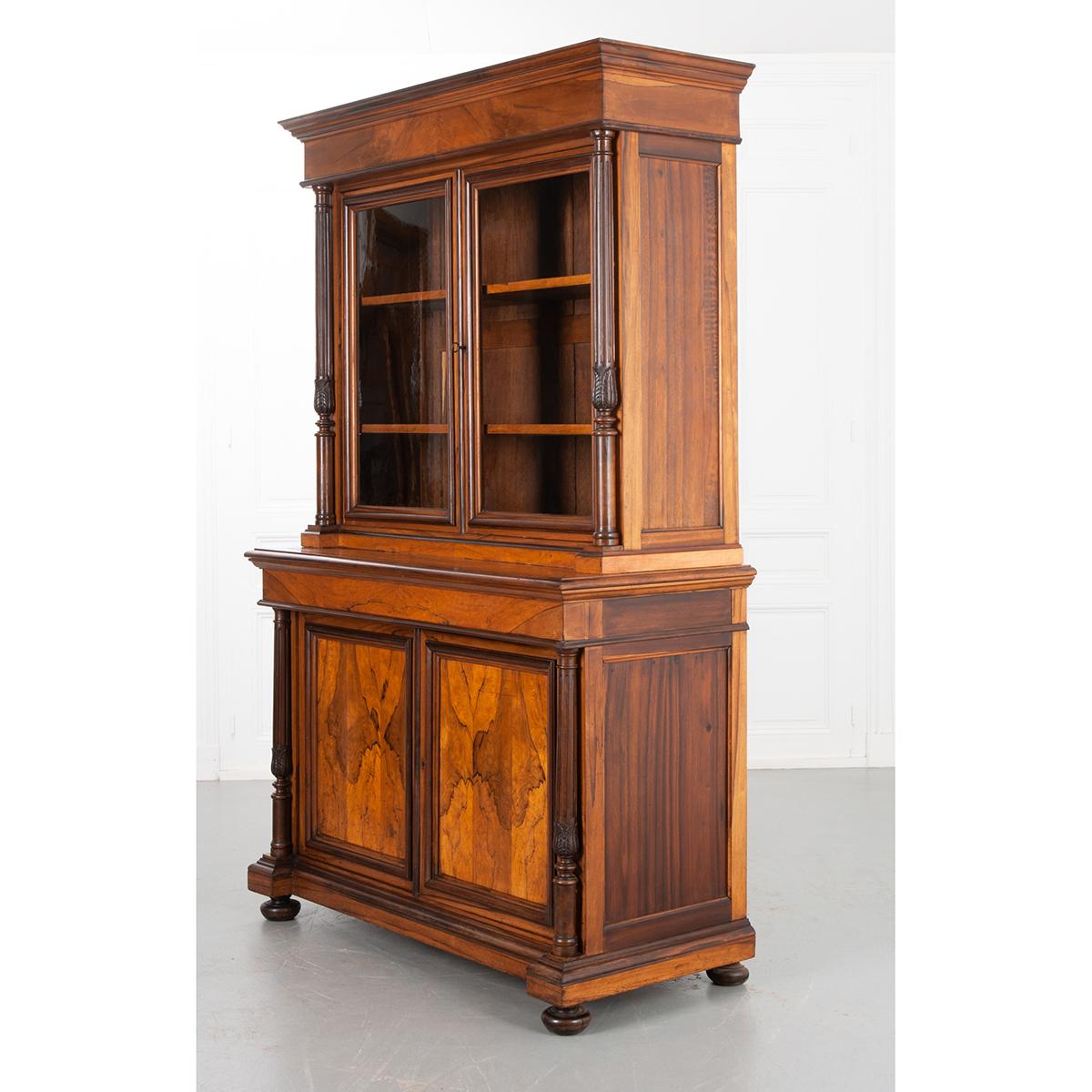 French 19th Century Rosewood Buffet a Deux Corps 4