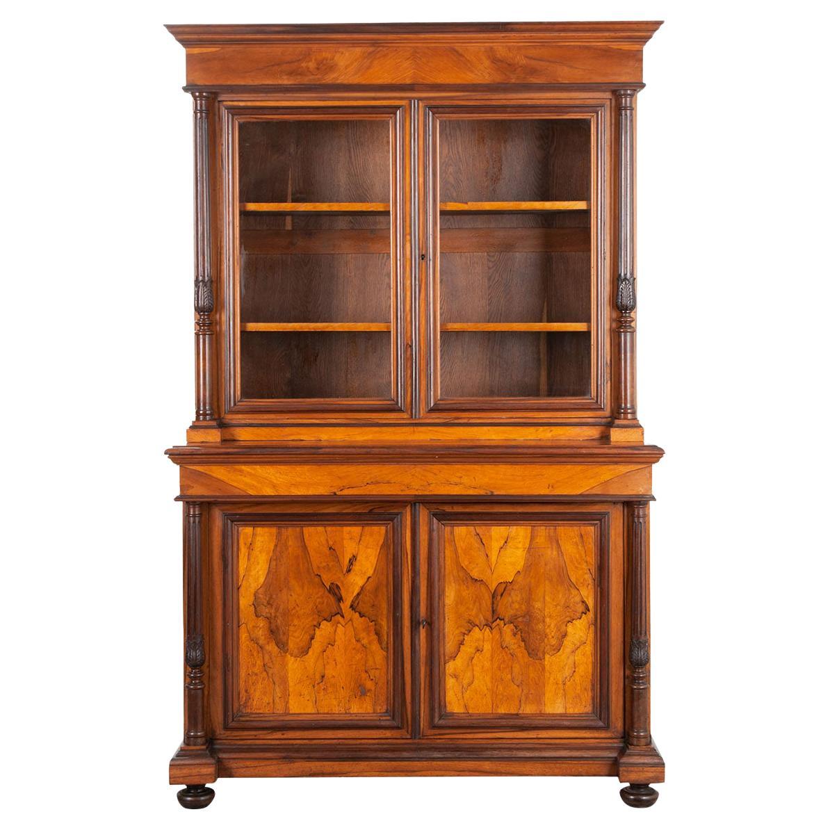 French 19th Century Rosewood Buffet a Deux Corps