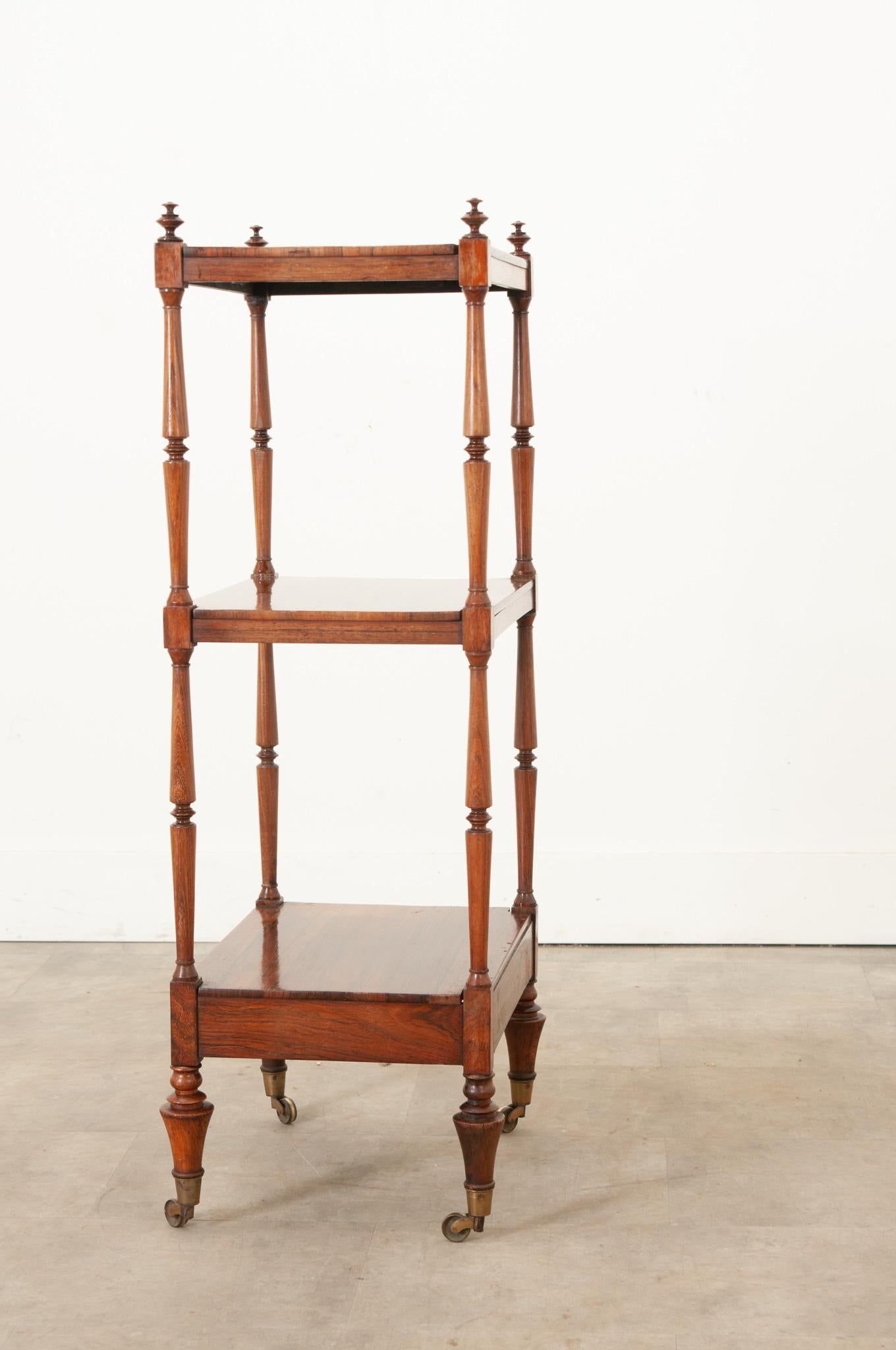 French 19th Century Rosewood Etagere 4
