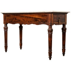 French 19th Century Rosewood Game Presentation Table