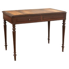 Antique French 19th Century Rosewood Writing Desk