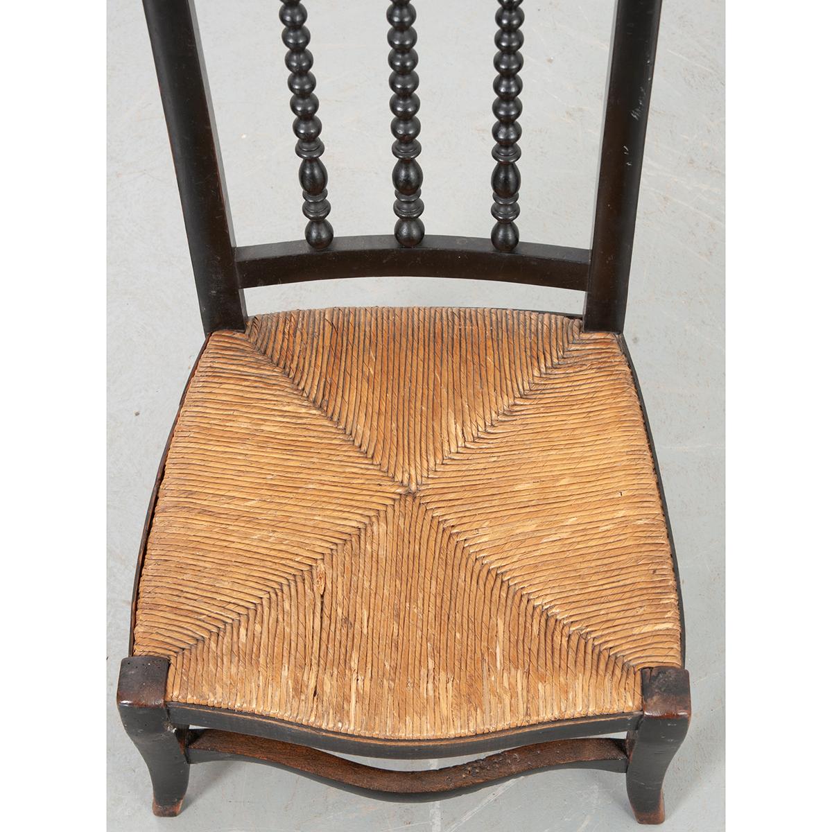 Other French 19th Century Rush Seat Prie Dieu For Sale