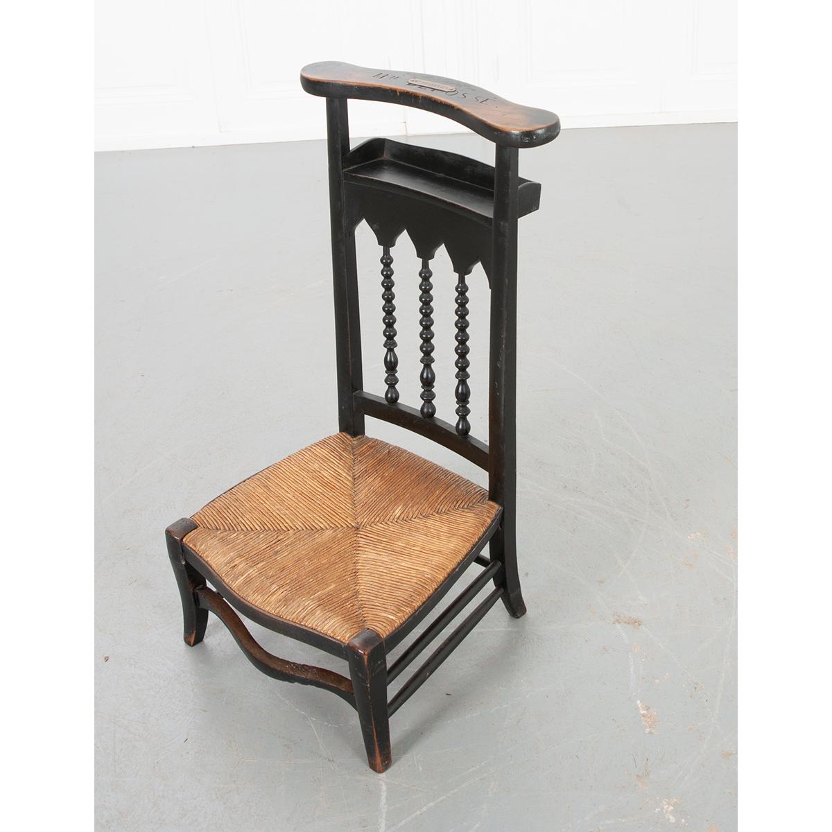 French 19th Century Rush Seat Prie Dieu For Sale 1