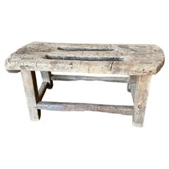 French 19th Century Rustic Bench