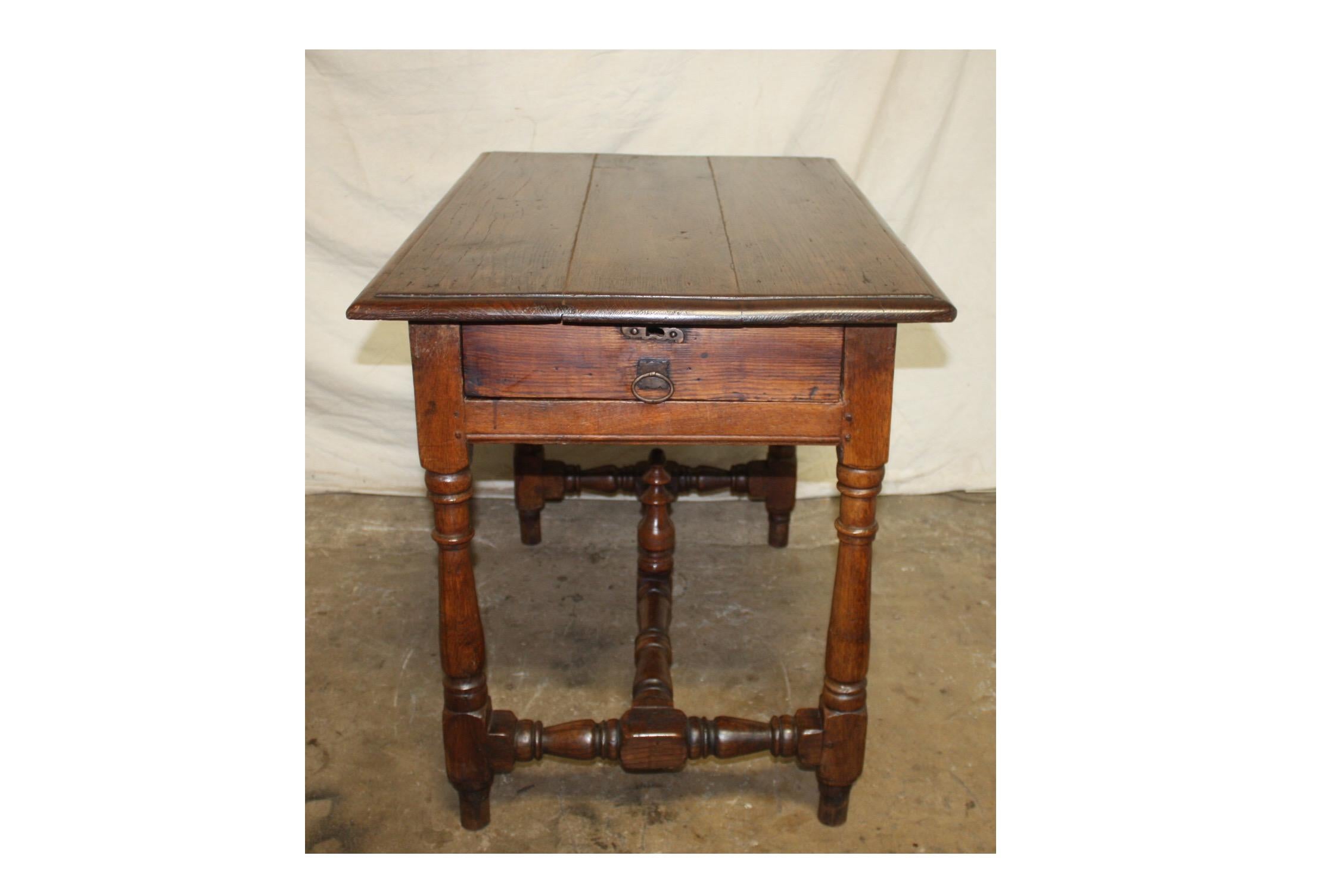 French 19th century rustic table.