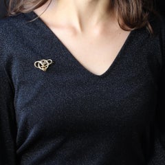 French 19th Century Sapphire 18 Karat Yellow Gold Snake Ring