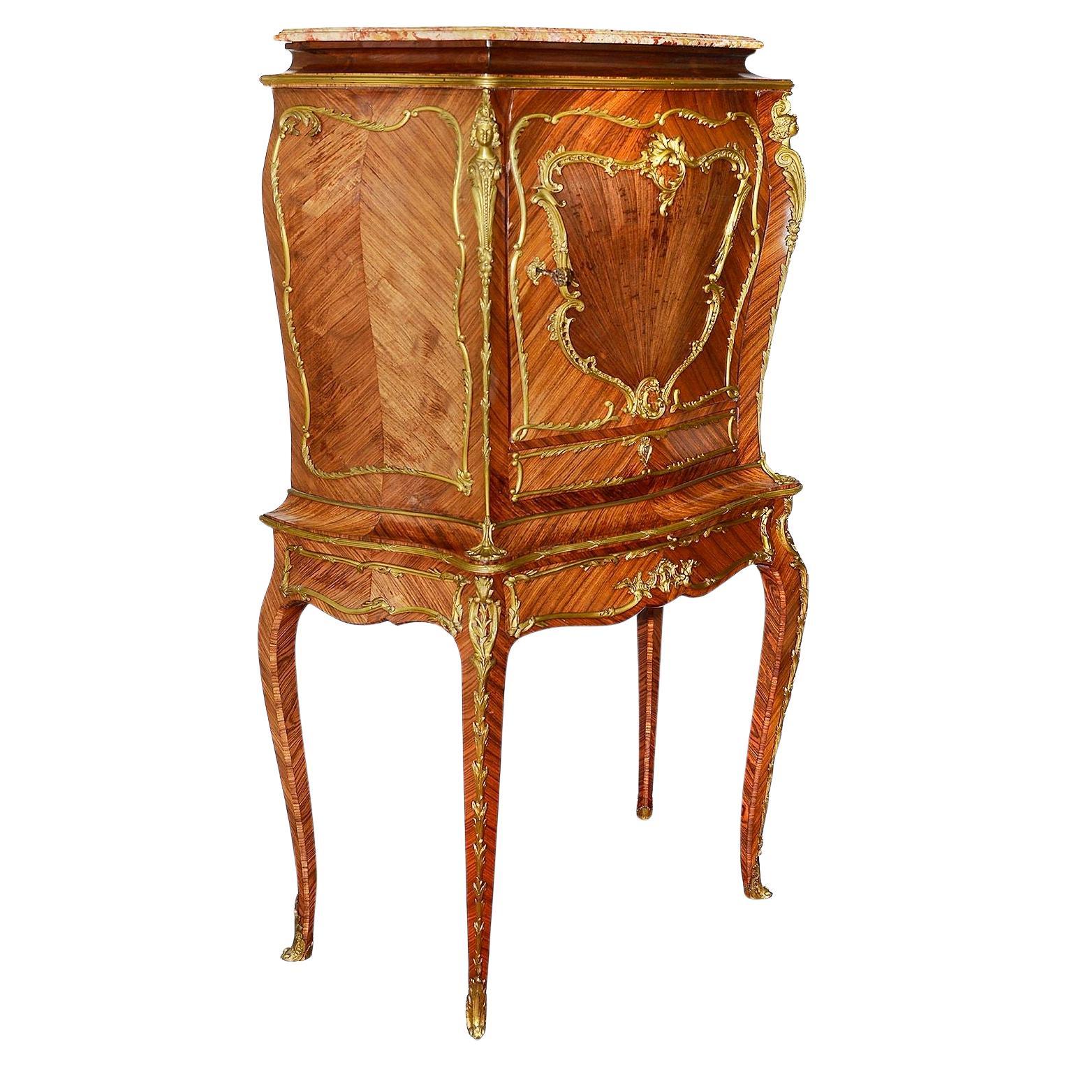 French 19th Century Secretaire abbatant For Sale
