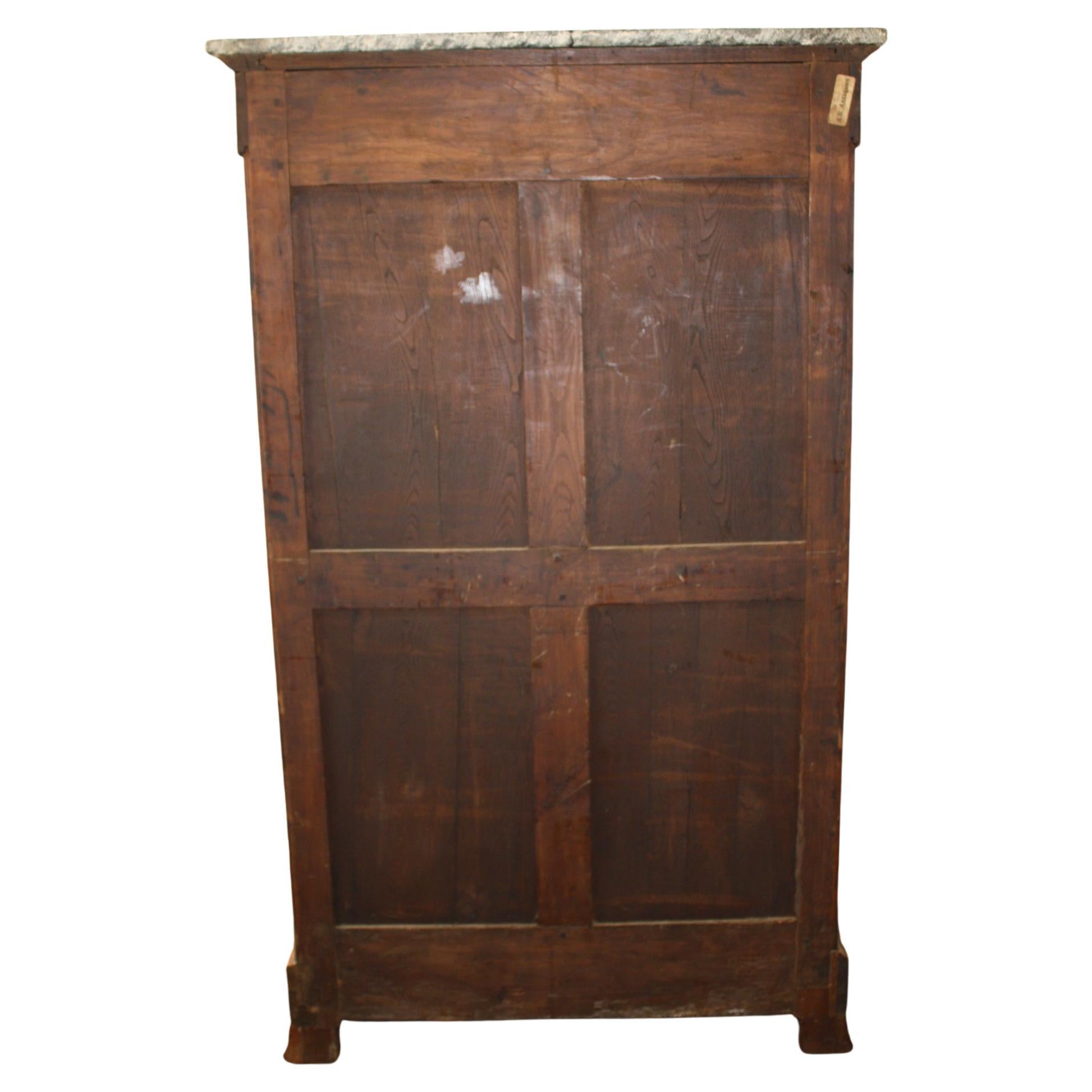 Marquetry French 19th Century Secretaire For Sale