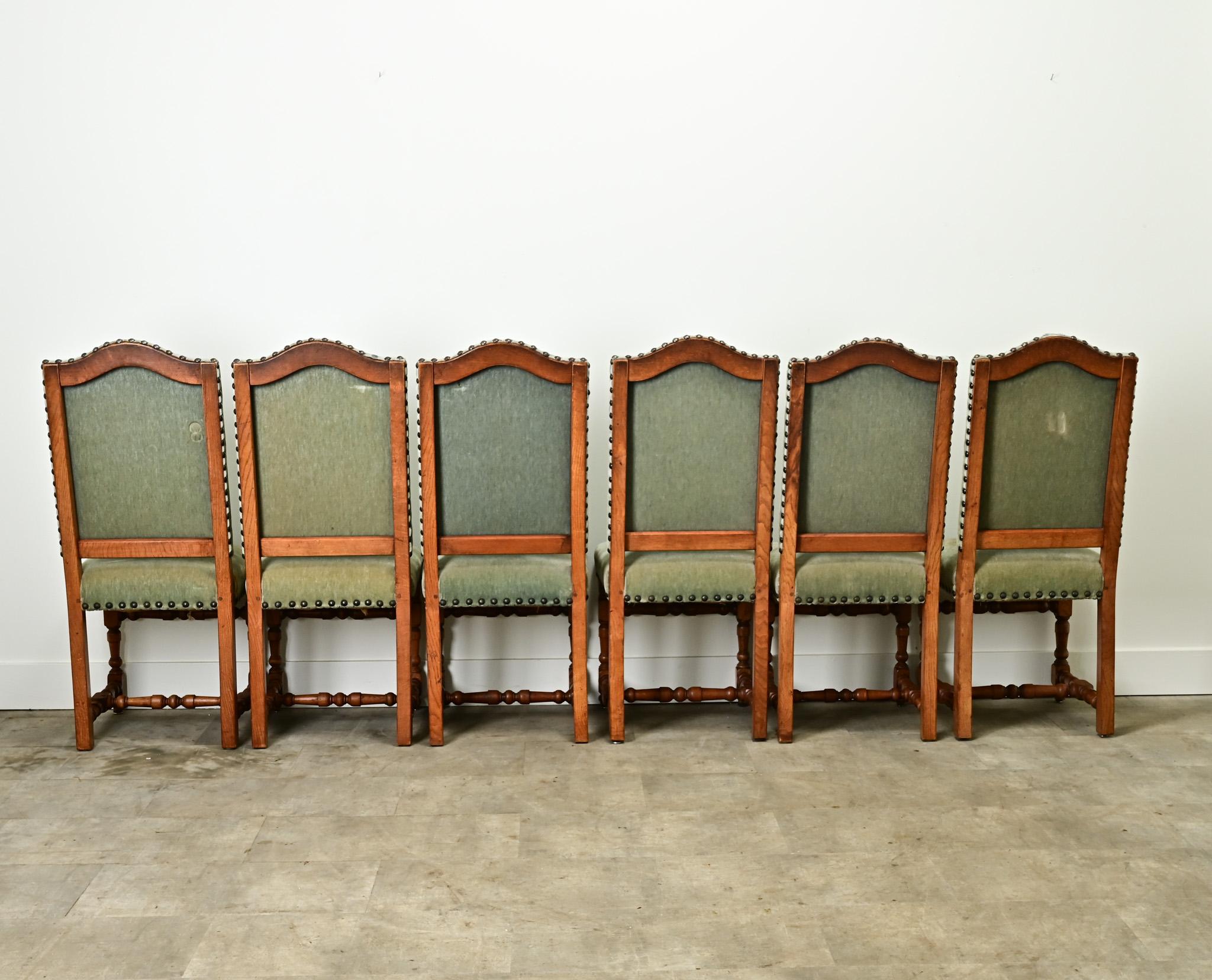 French 19th Century Set of 6 Dining Chairs 5