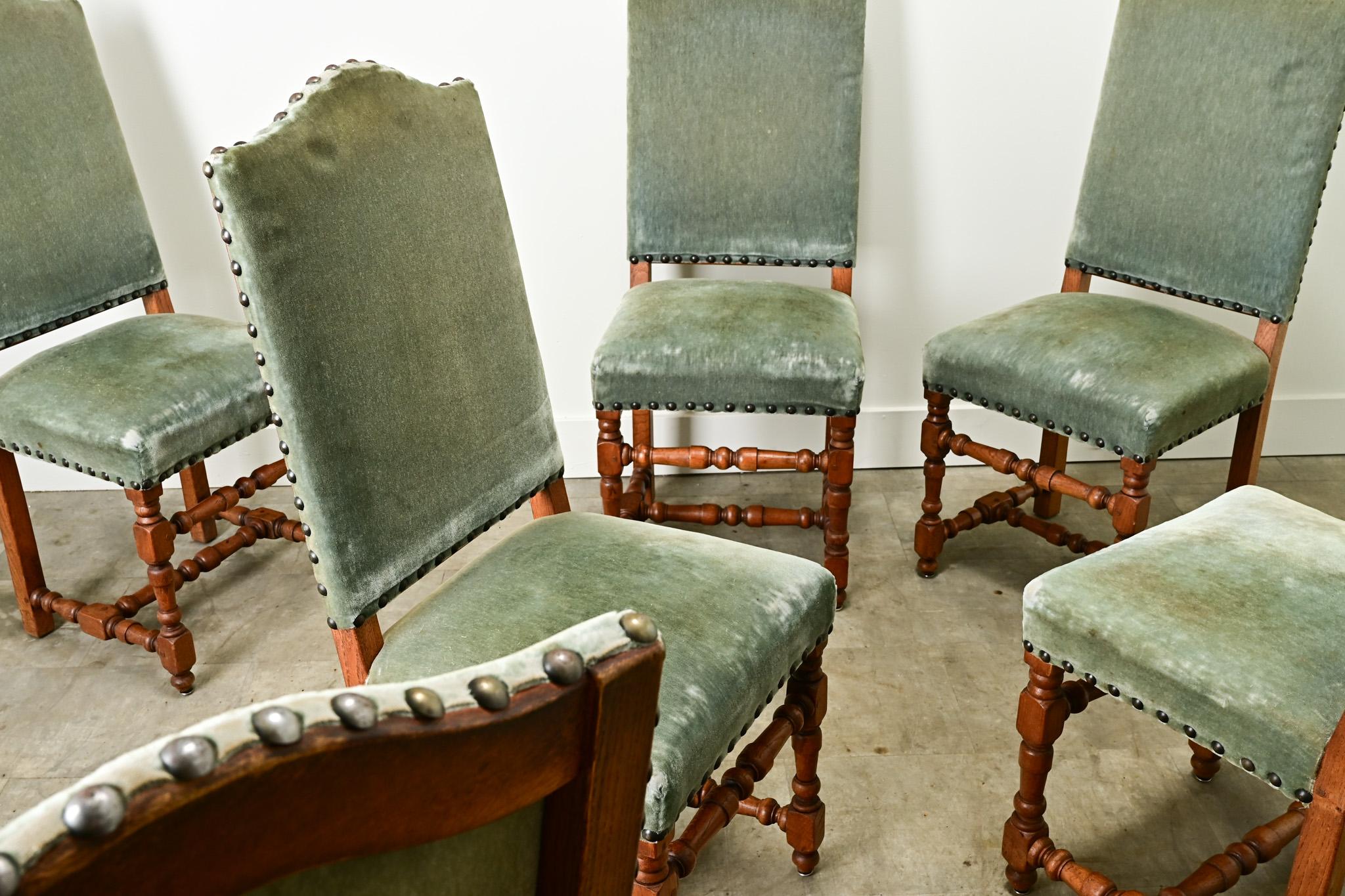 French 19th Century Set of 6 Dining Chairs 7