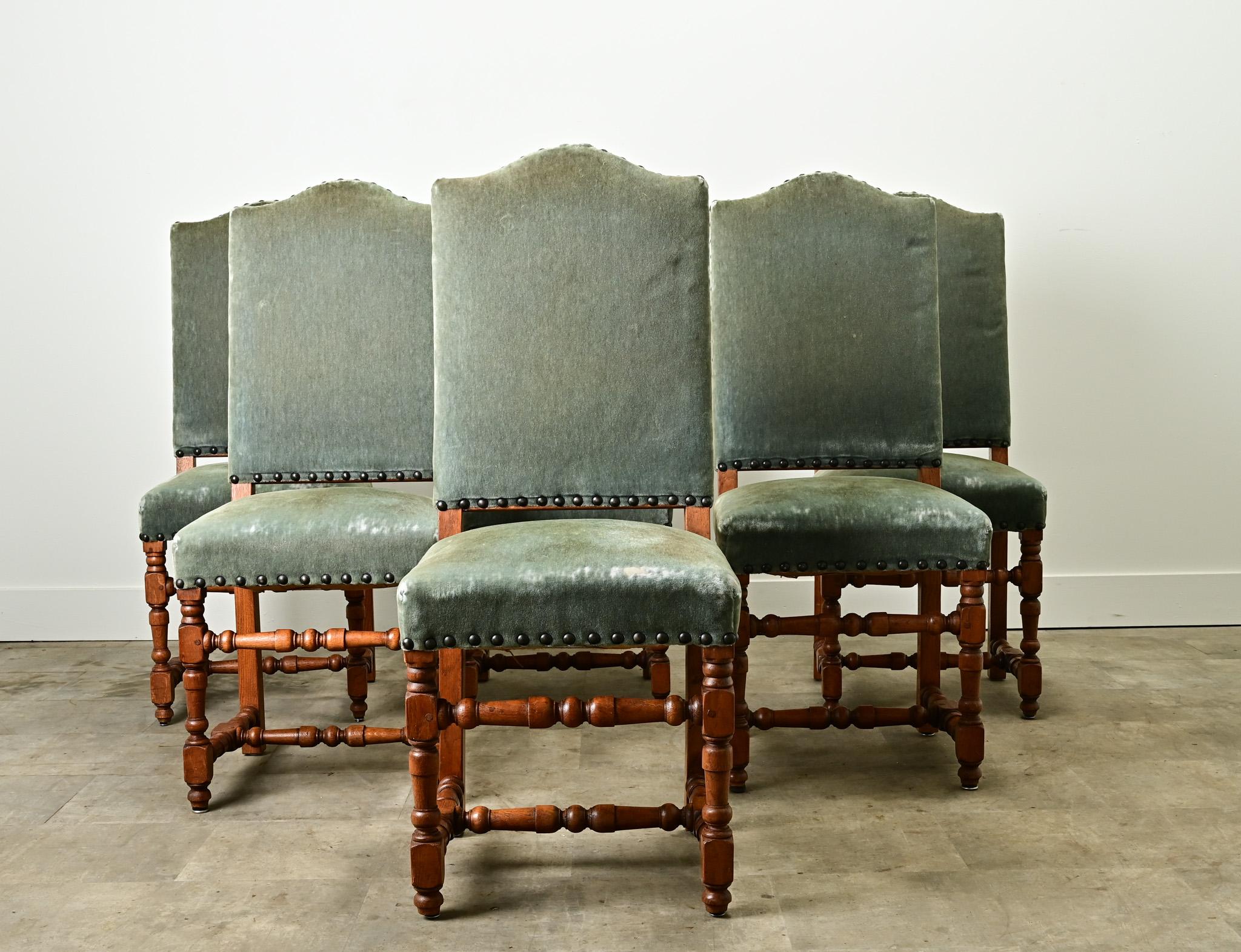 French 19th Century Set of 6 Dining Chairs 10