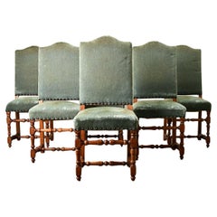 French 19th Century Set of 6 Dining Chairs