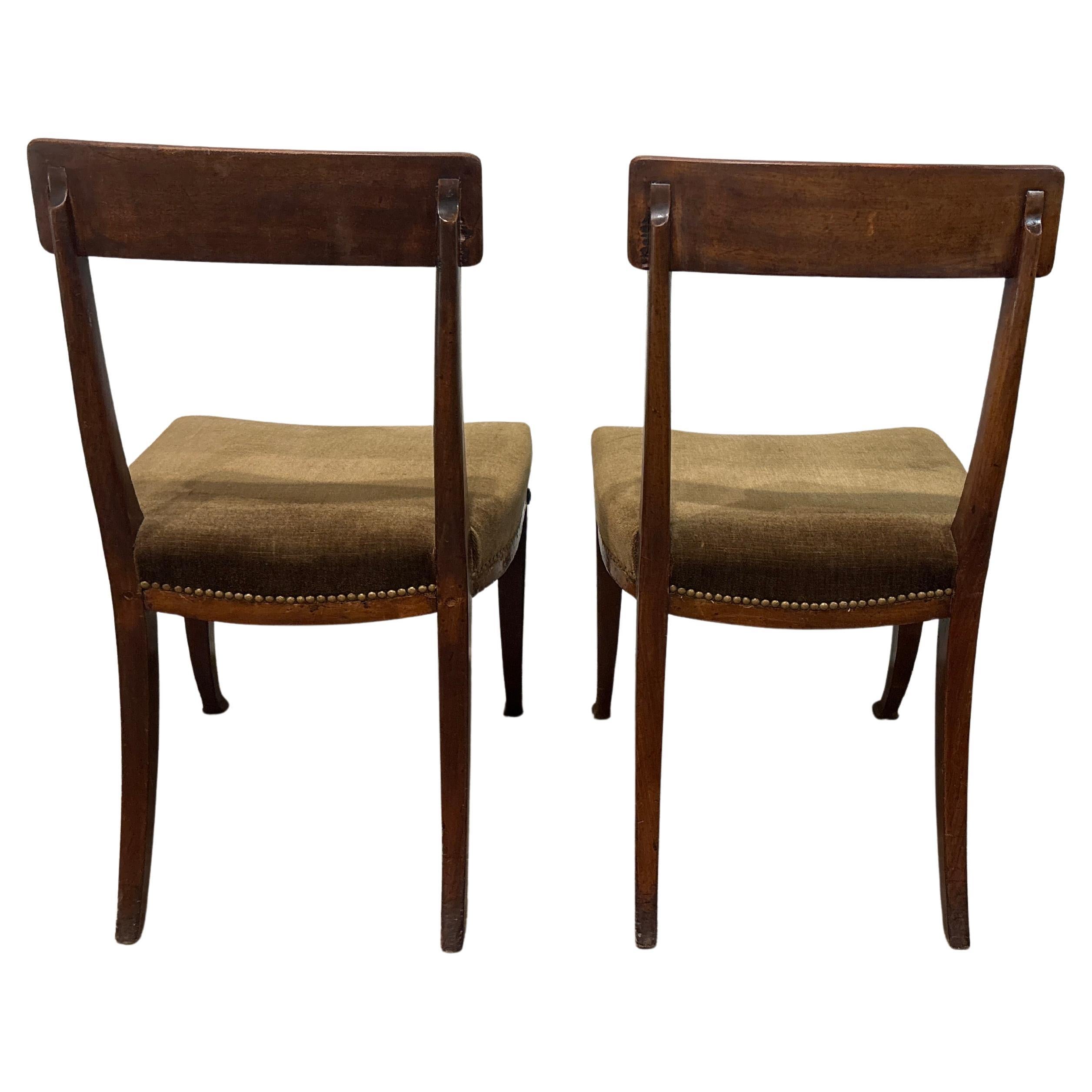 Ensemble de 8 chaises de salle à manger françaises du 19e siècle en vente 5