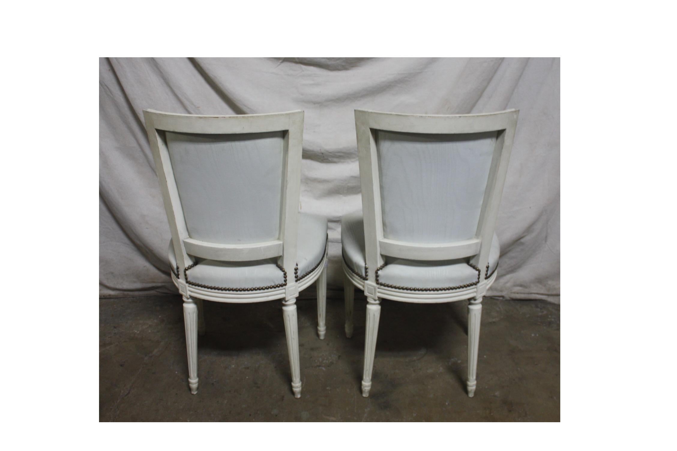 French 19th Century Set of Dining Chairs 2