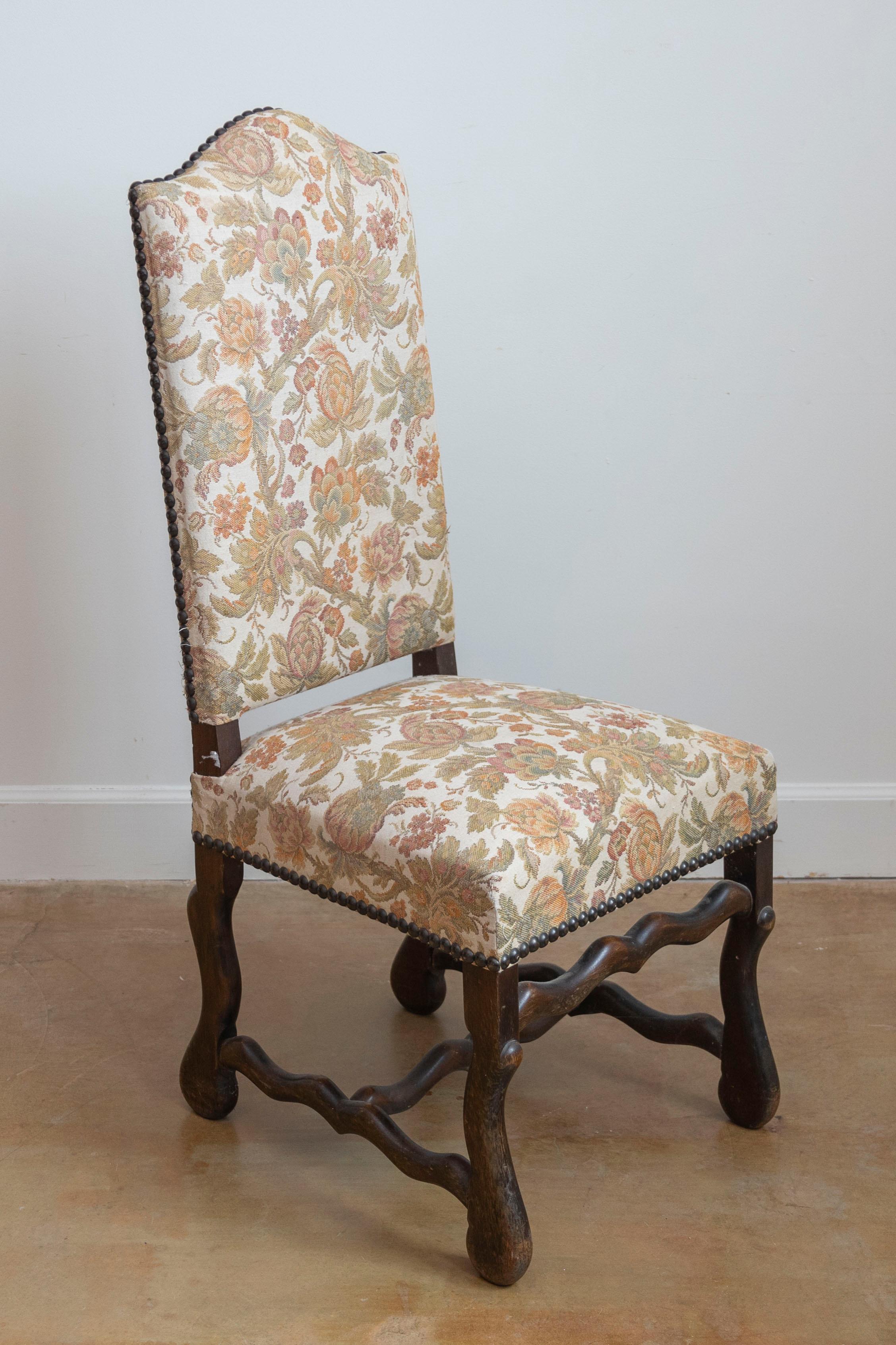 Ensemble de huit chaises d'appoint et de deux chaises à accoudoirs français du XIXe siècle en vente 6