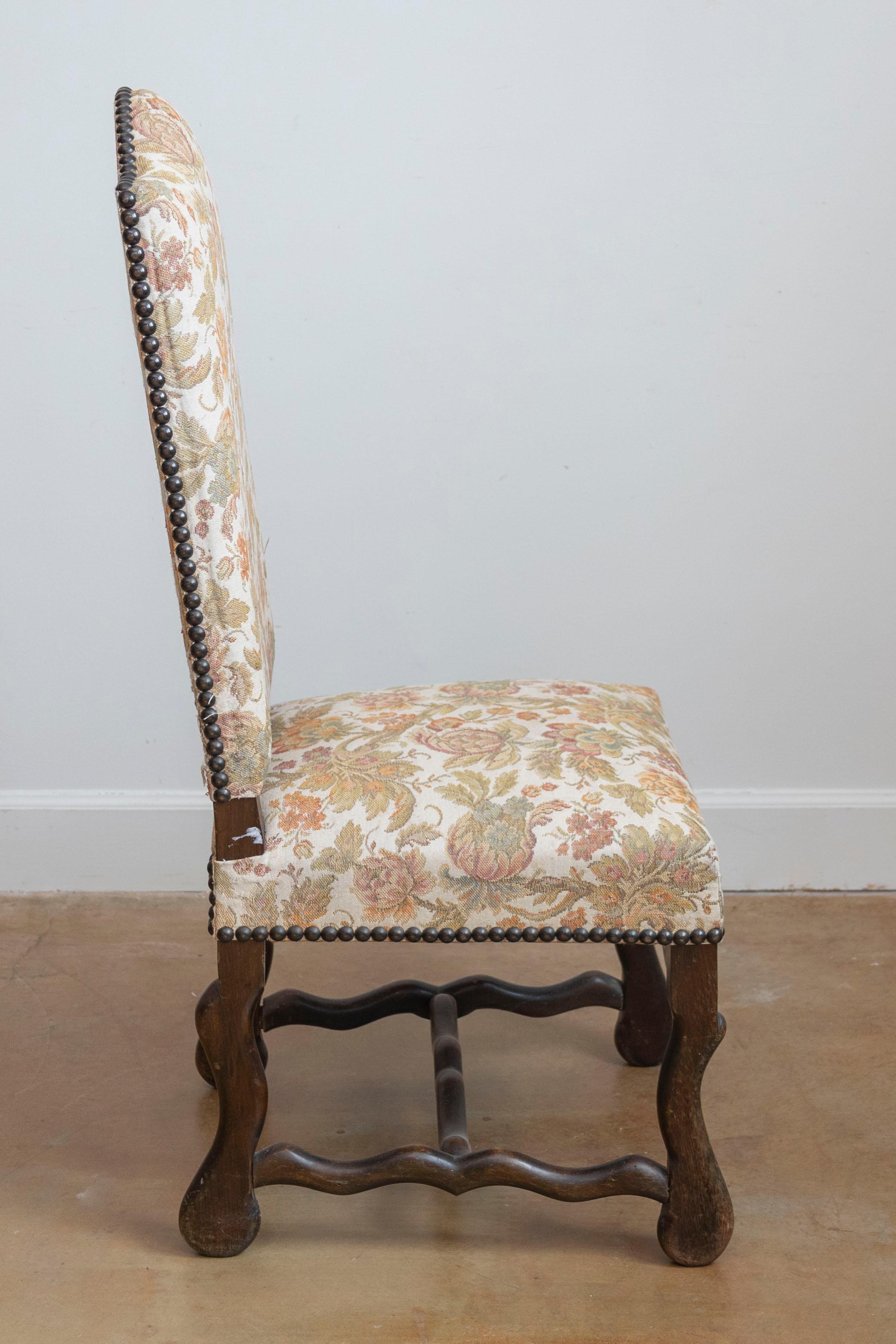 Ensemble de huit chaises d'appoint et de deux chaises à accoudoirs français du XIXe siècle en vente 7