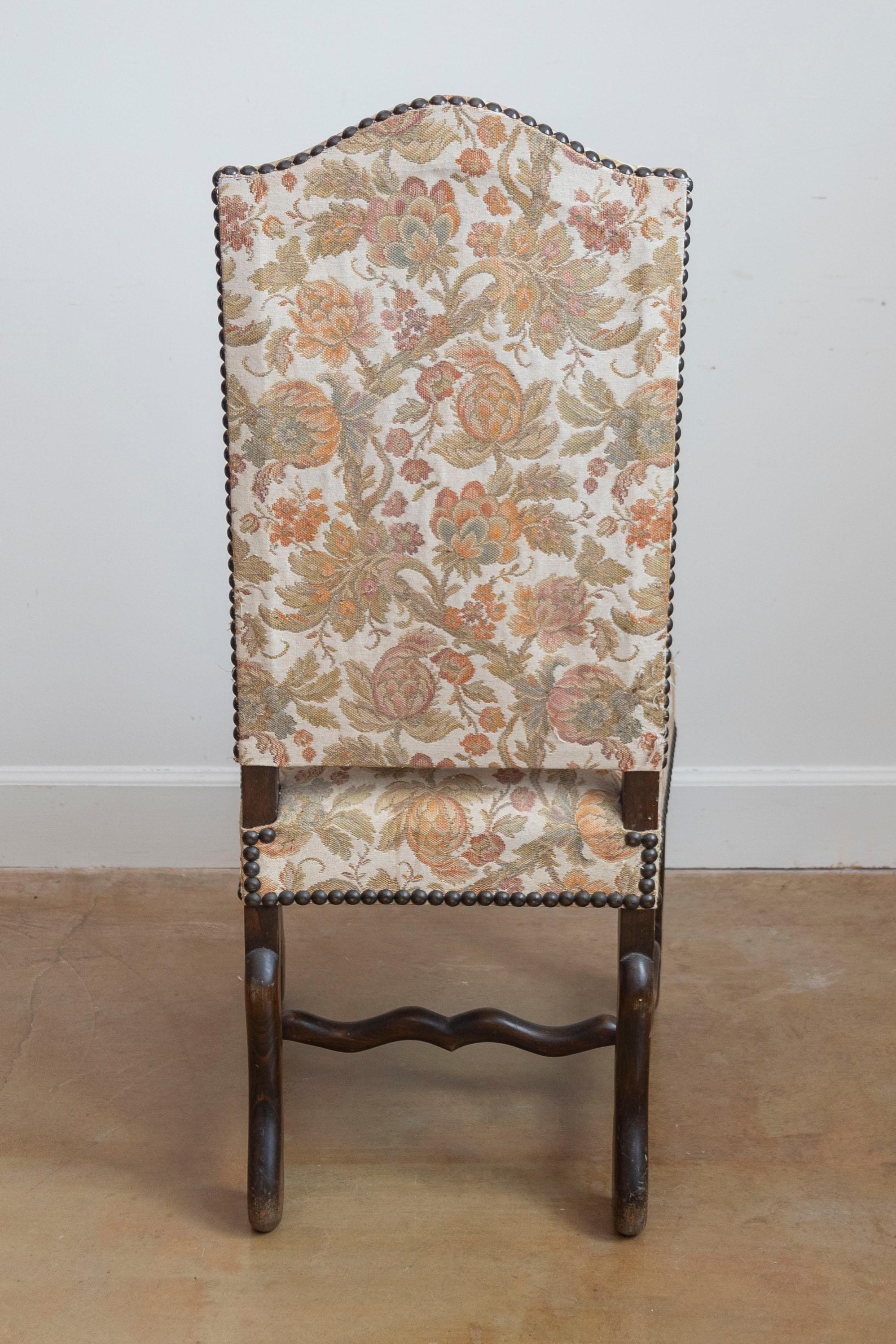 Ensemble de huit chaises d'appoint et de deux chaises à accoudoirs français du XIXe siècle en vente 8