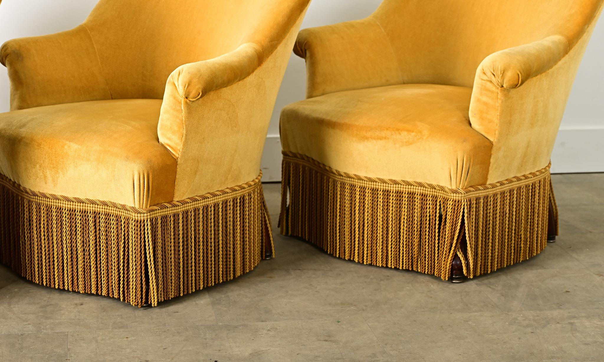 French 19th Century Set of Three Parlor Chairs For Sale 9