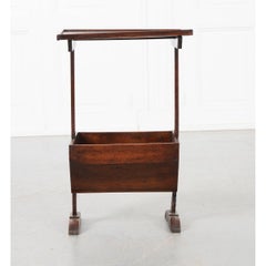 French 19th Century Walnut Sewing Table