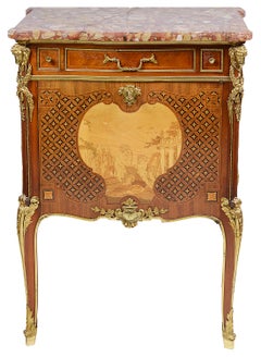French 19th Century Side Cabinet, Signed Paul Sormani