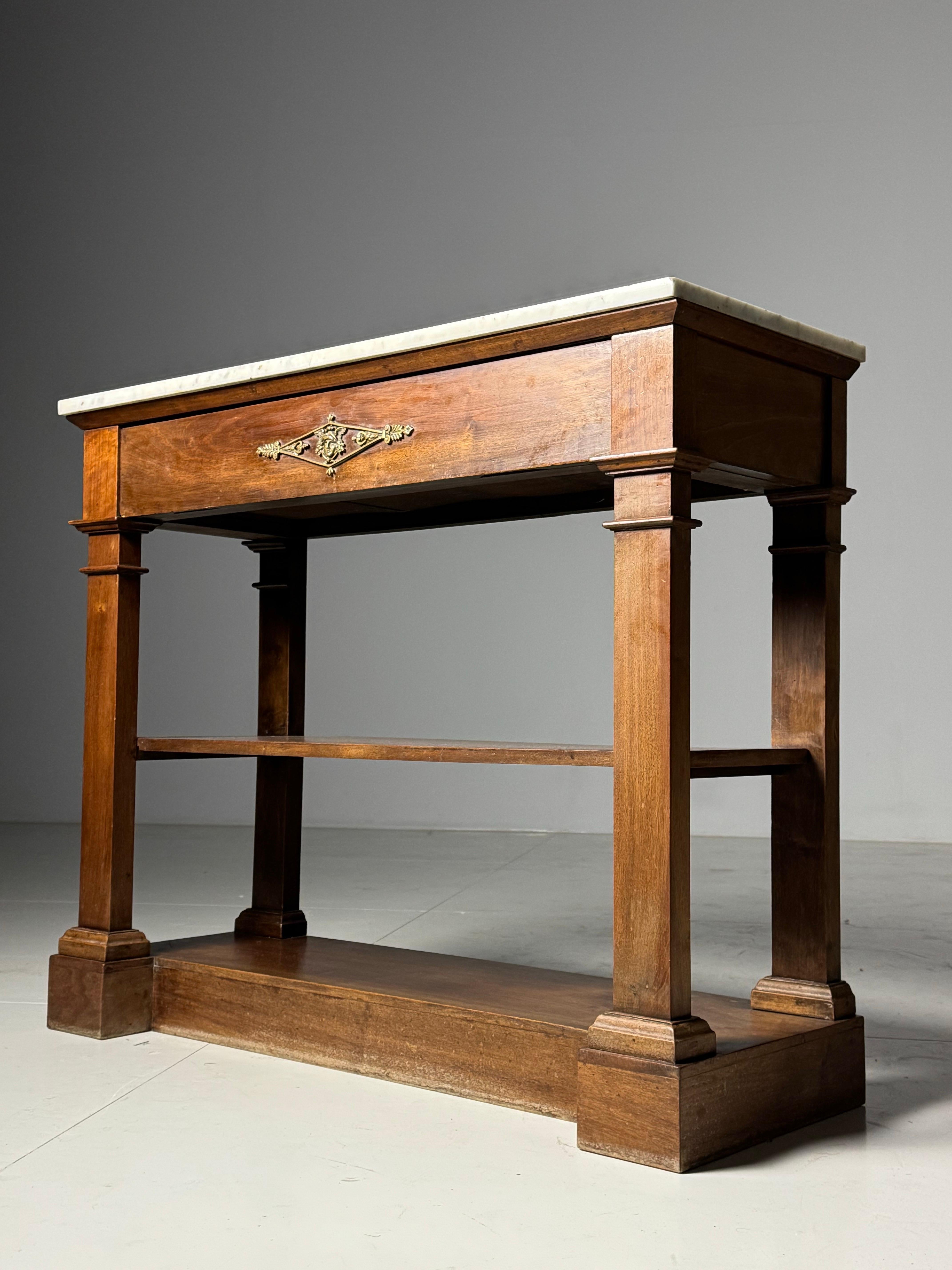 Mesa auxiliar francesa del siglo XIX en venta 9