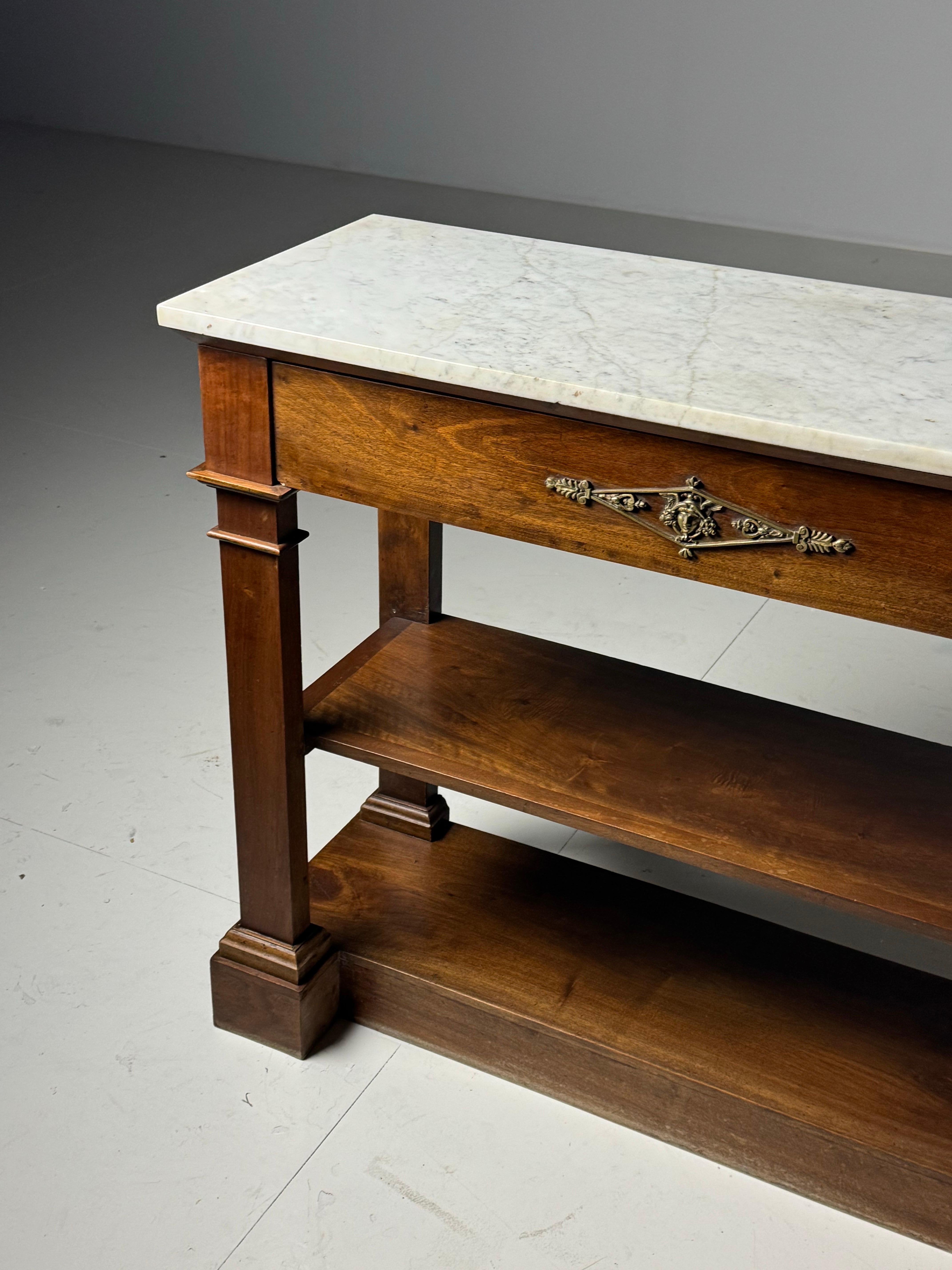 Mesa auxiliar francesa del siglo XIX en venta 3