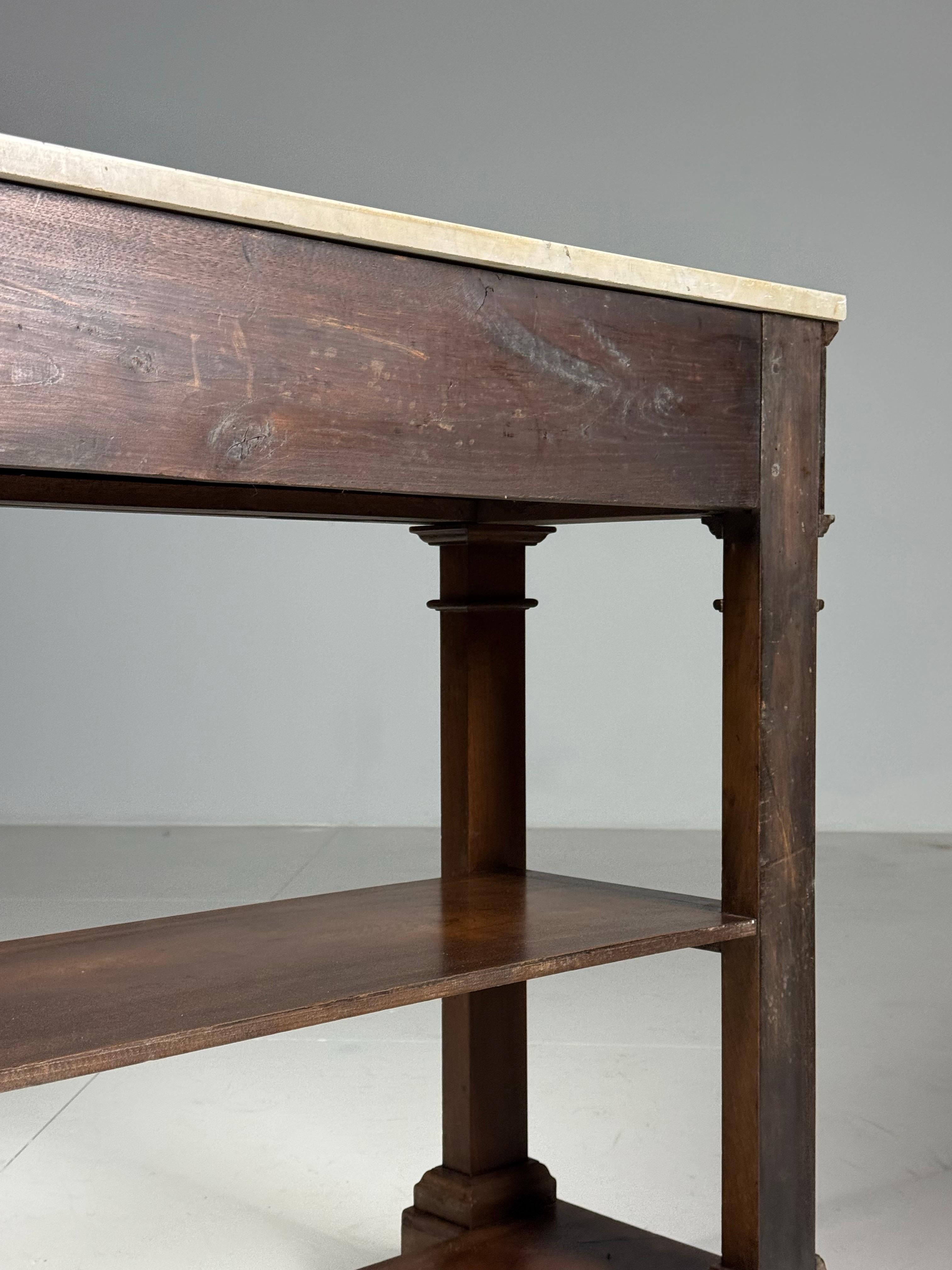 Mesa auxiliar francesa del siglo XIX en venta 4