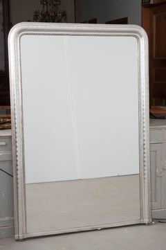 French, 19th Century Silver Gilt Louis Philippe Mirror