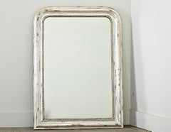 Französisch 19. Jahrhundert Silber vergoldet Louis Philippe Spiegel