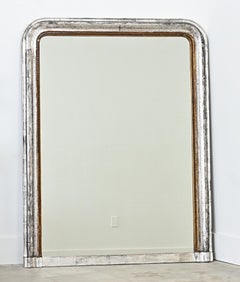 French 19th Century Silver Gilt Louis Philippe Mirror