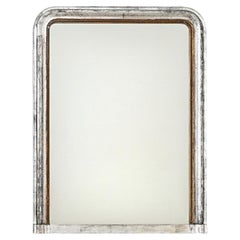 French 19th Century Silver Gilt Louis Philippe Mirror