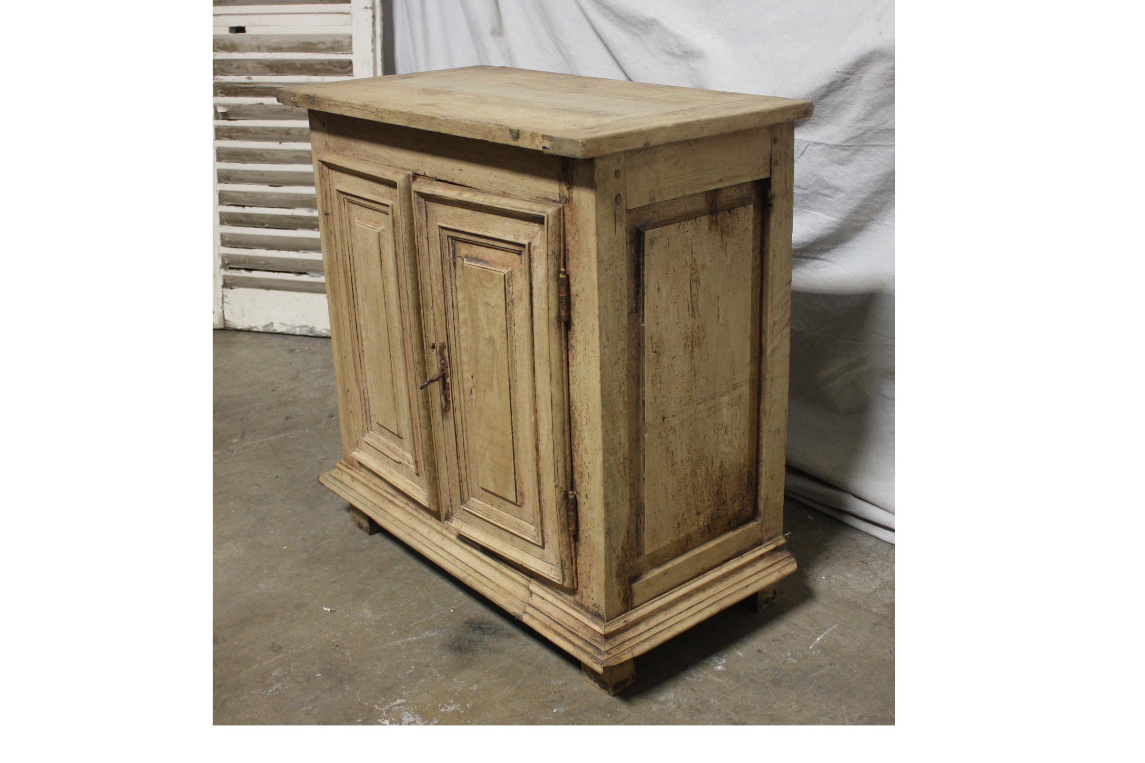 Oak French 19th Century Small Cabinet