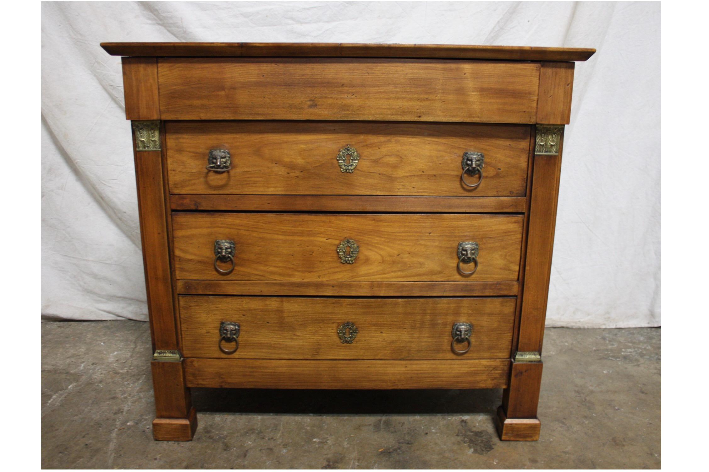 French 19th century small commode.