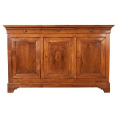 French 19th Century Solid Fruitwood Louis Philippe Enfilade
