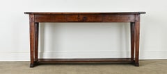 French 19th Century Solid Oak Server