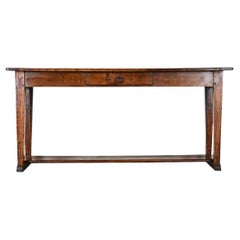 French 19th Century Solid Oak Server