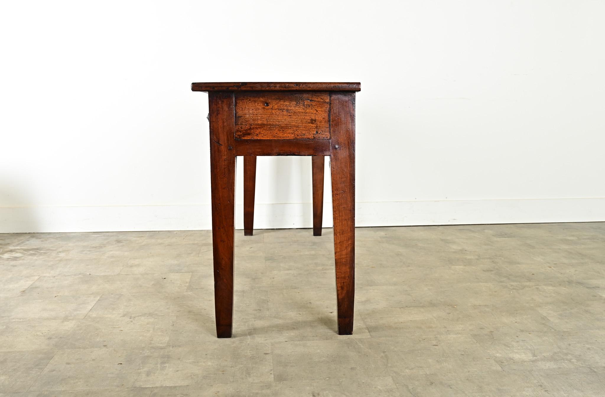 French 19th Century Solid Walnut Server 12