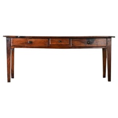 French 19th Century Solid Walnut Server