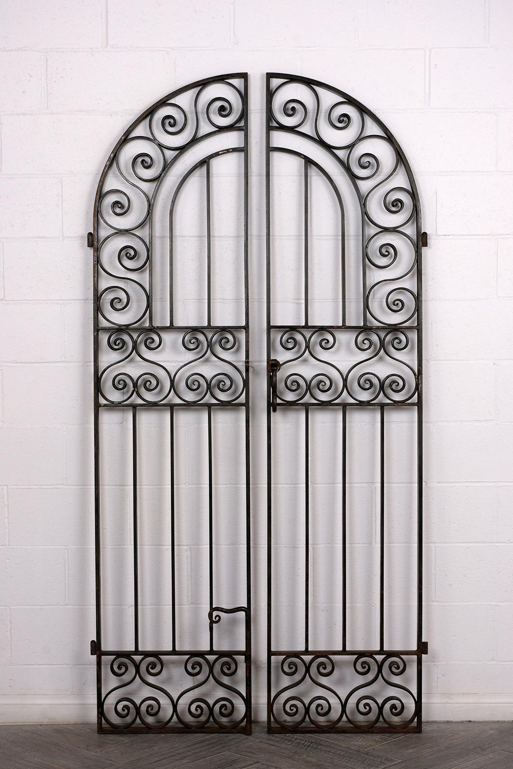 spanish style iron gates