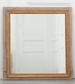 French 19th Century Square Mirror