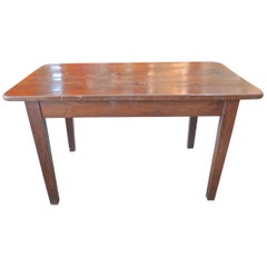 French 19th Century Stained Pine Breakfast Table
