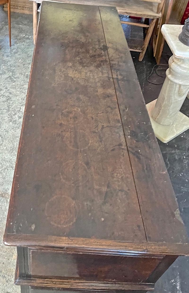 French 19th Century Stained Walnut Buffet with 2 Drawers and 2 Doors 7