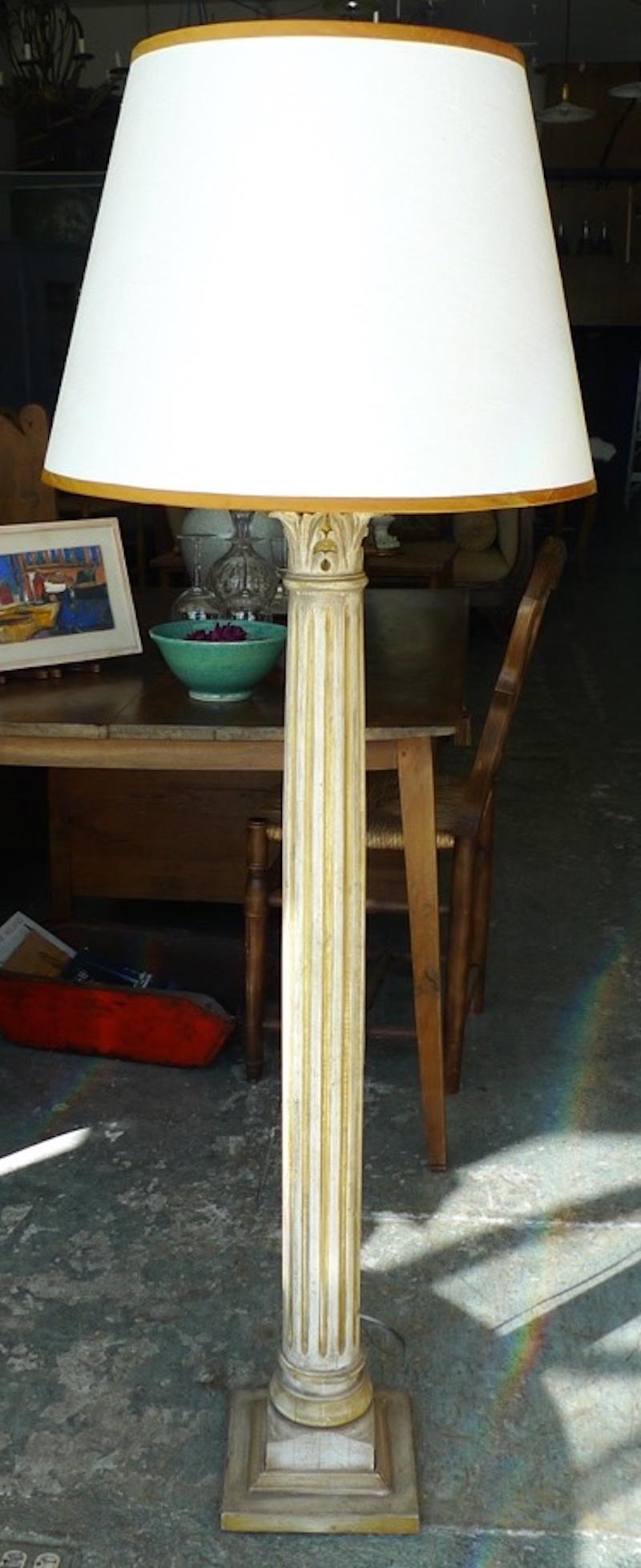 French 19th Century Standard Floor Lamp 6