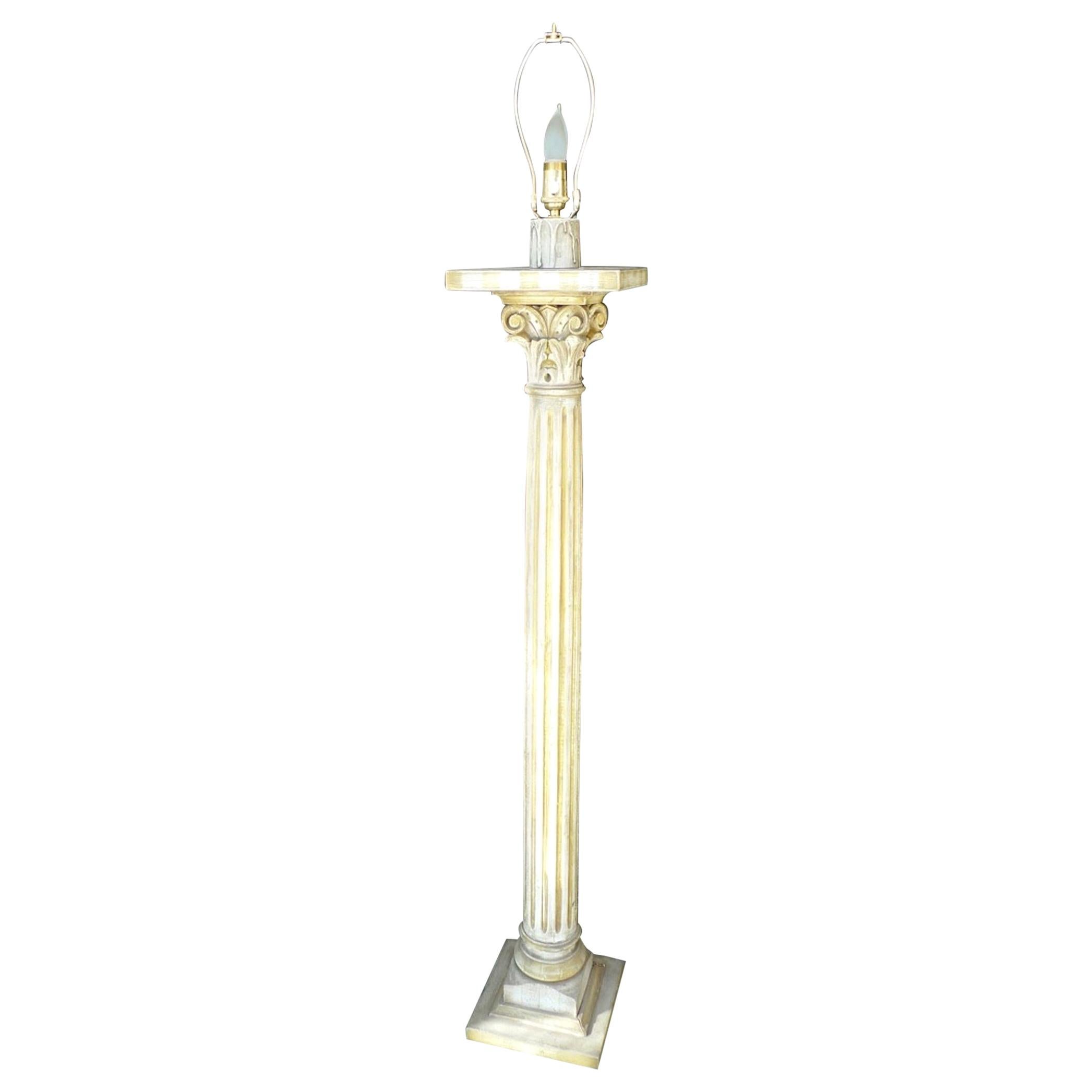 French 19th Century Standard Floor Lamp
