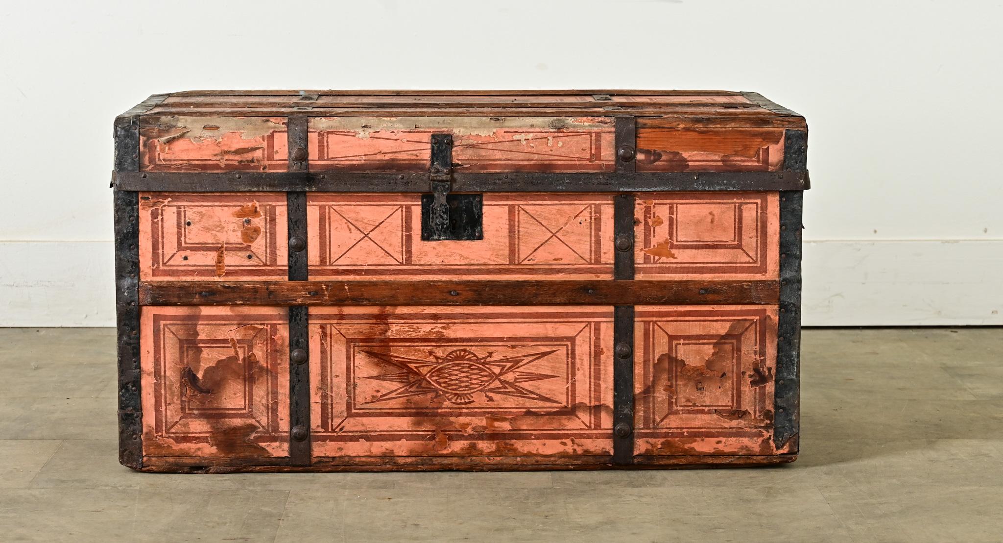 Other French 19th Century Steamer Trunk For Sale