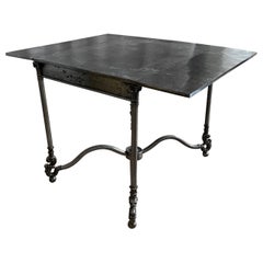 French 19th Century Steel Folding Table