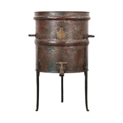 French 19th Century Steel Jura Wine Barrel