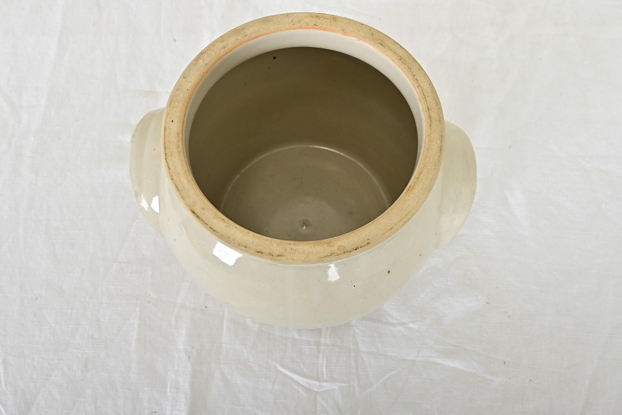 20th Century French 19th Century Stoneware Crock