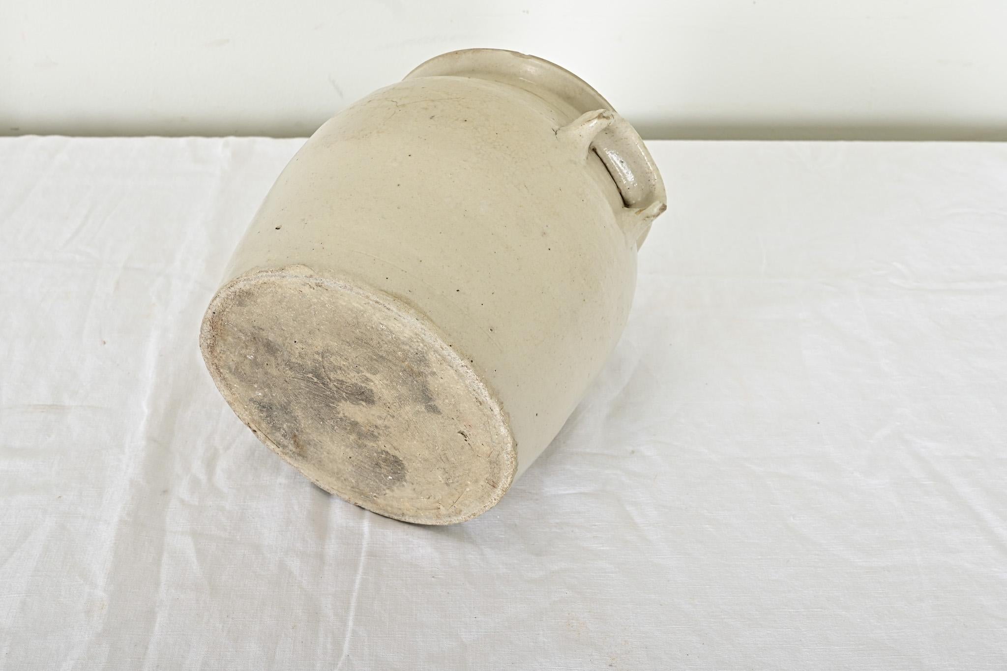French 19th Century Stoneware Crock 1
